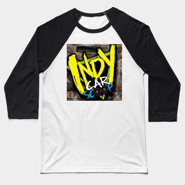 The Indycar Scoop Yellow Submarine Logo Baseball T-Shirt by The Indycar Scoop